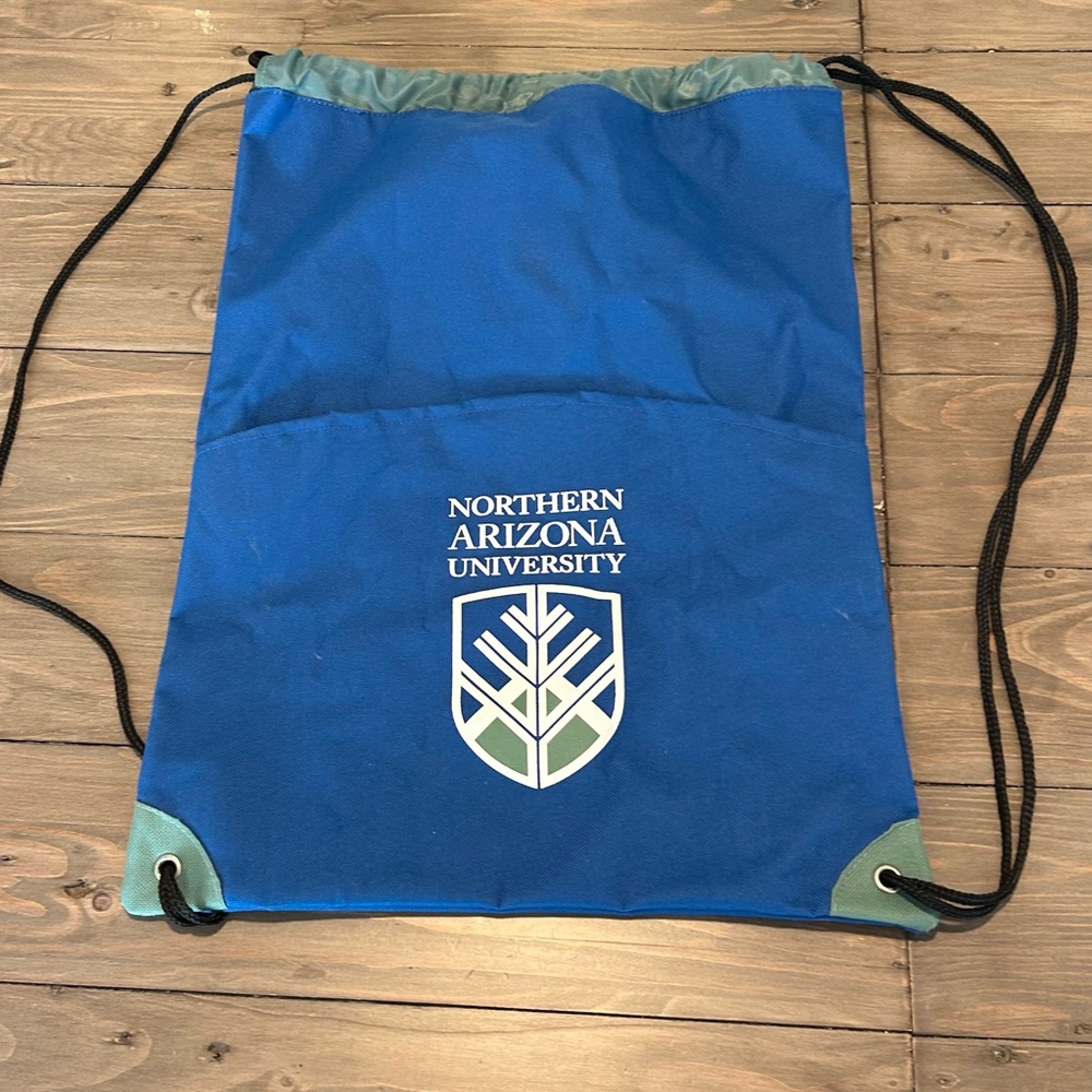 Daypack Bag- NAU logo with pocket, 14” x 19”